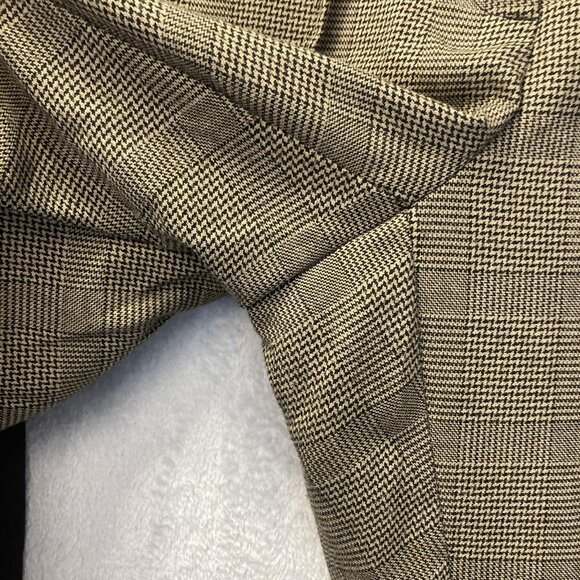 J. Jill Lot of 2 Pants Womens Medium Solid Ponte Slim Leg Brown + Glen Plaid - Picture 13 of 16